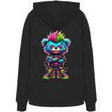 Punk Neon Teddy - Organic Hoodie