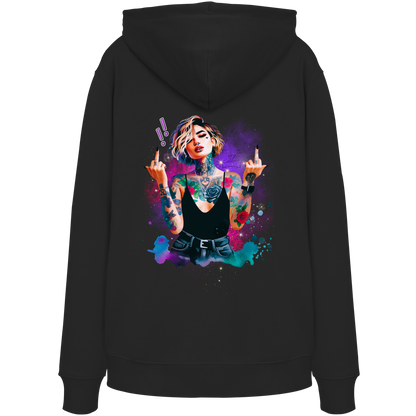 Rebel Rose - Organic Hoodie