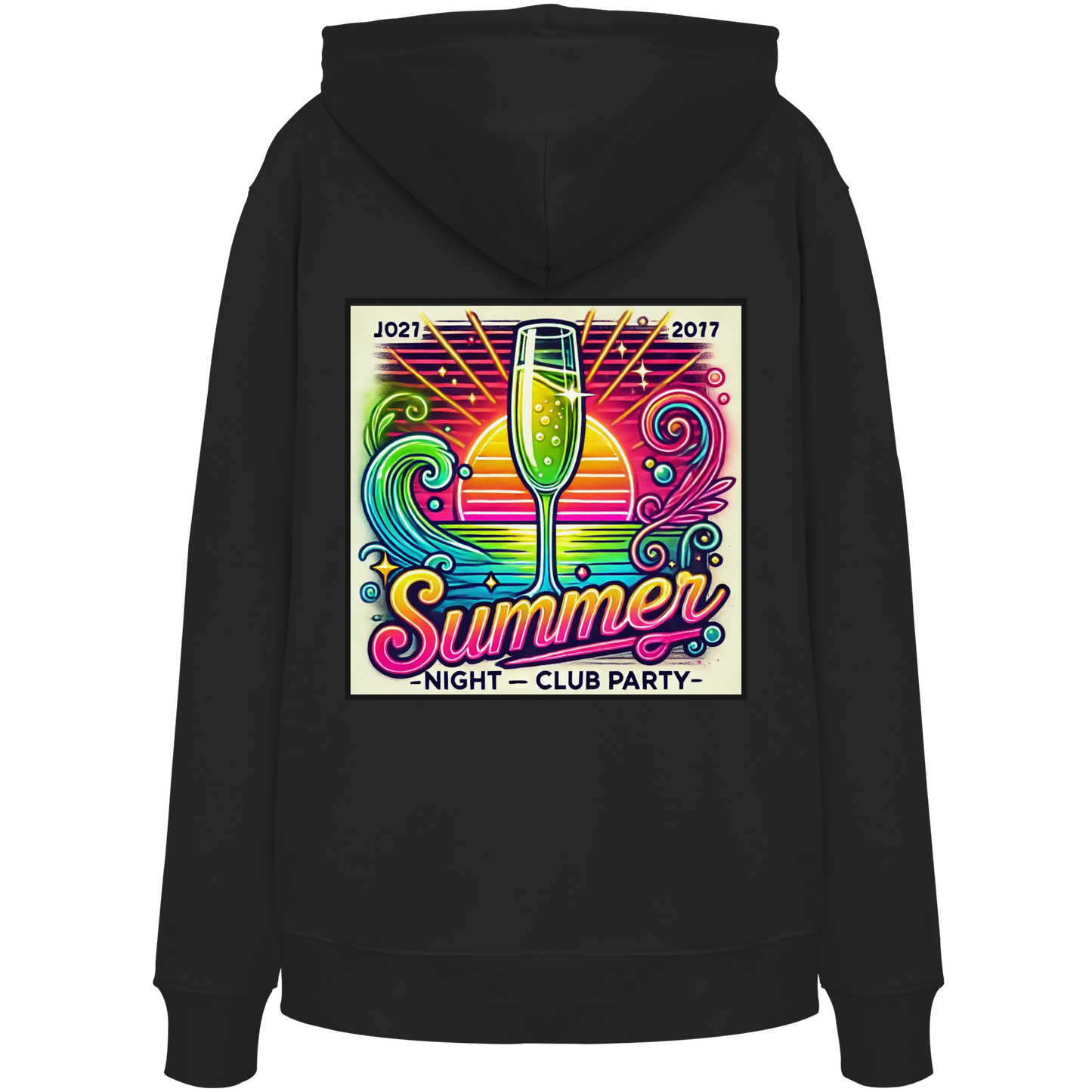 Summer Party Vibes - Organic Hoodie