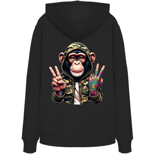 Jungle Ink Monkey - Organic Hoodie