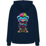 Punk Neon Teddy - Organic Hoodie