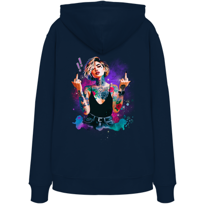 Rebel Rose - Organic Hoodie