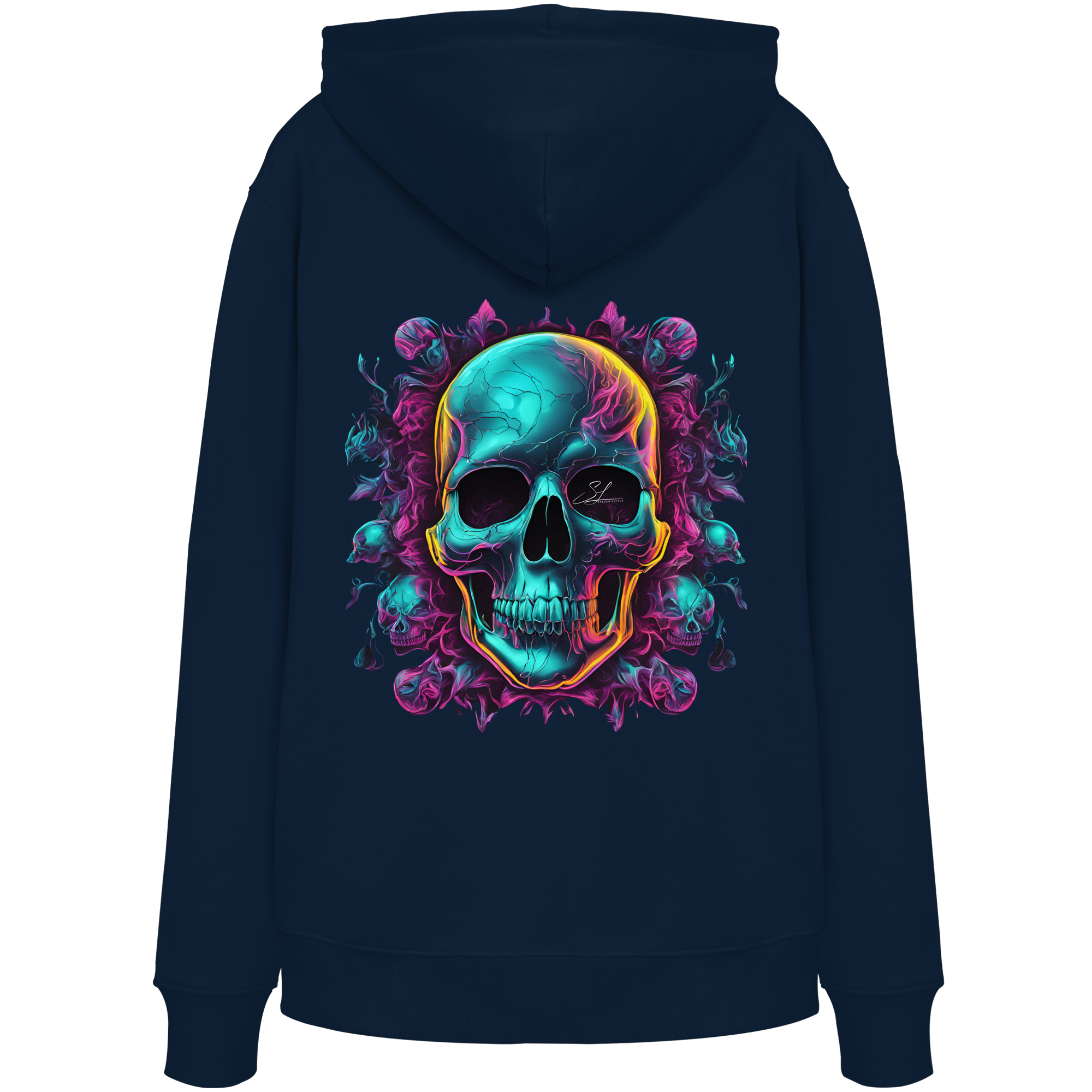 Galactic Skull - Organic Hoodie