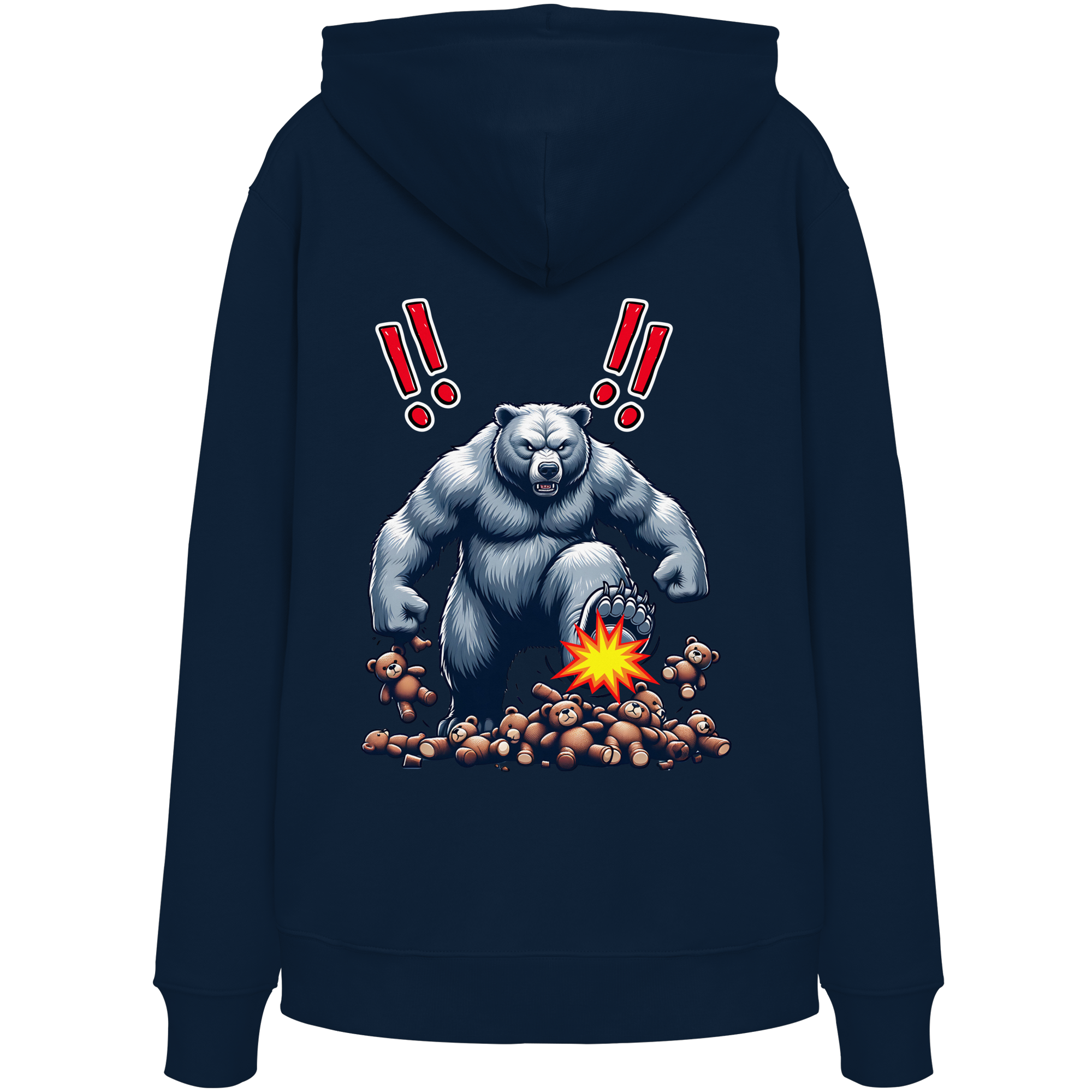 Teddy Terror - Organic Hoodie