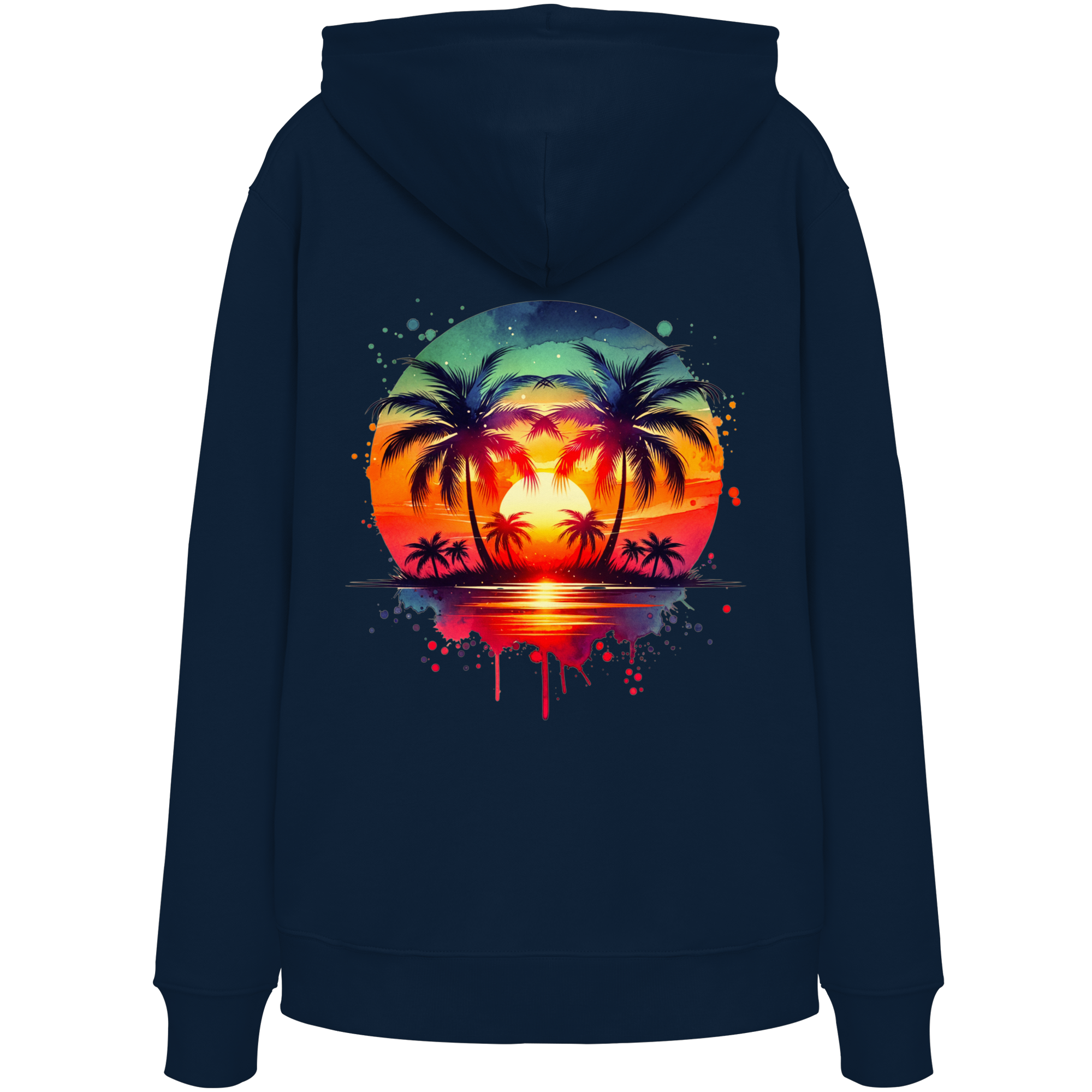 Tropical Sunset - Organic Hoodie