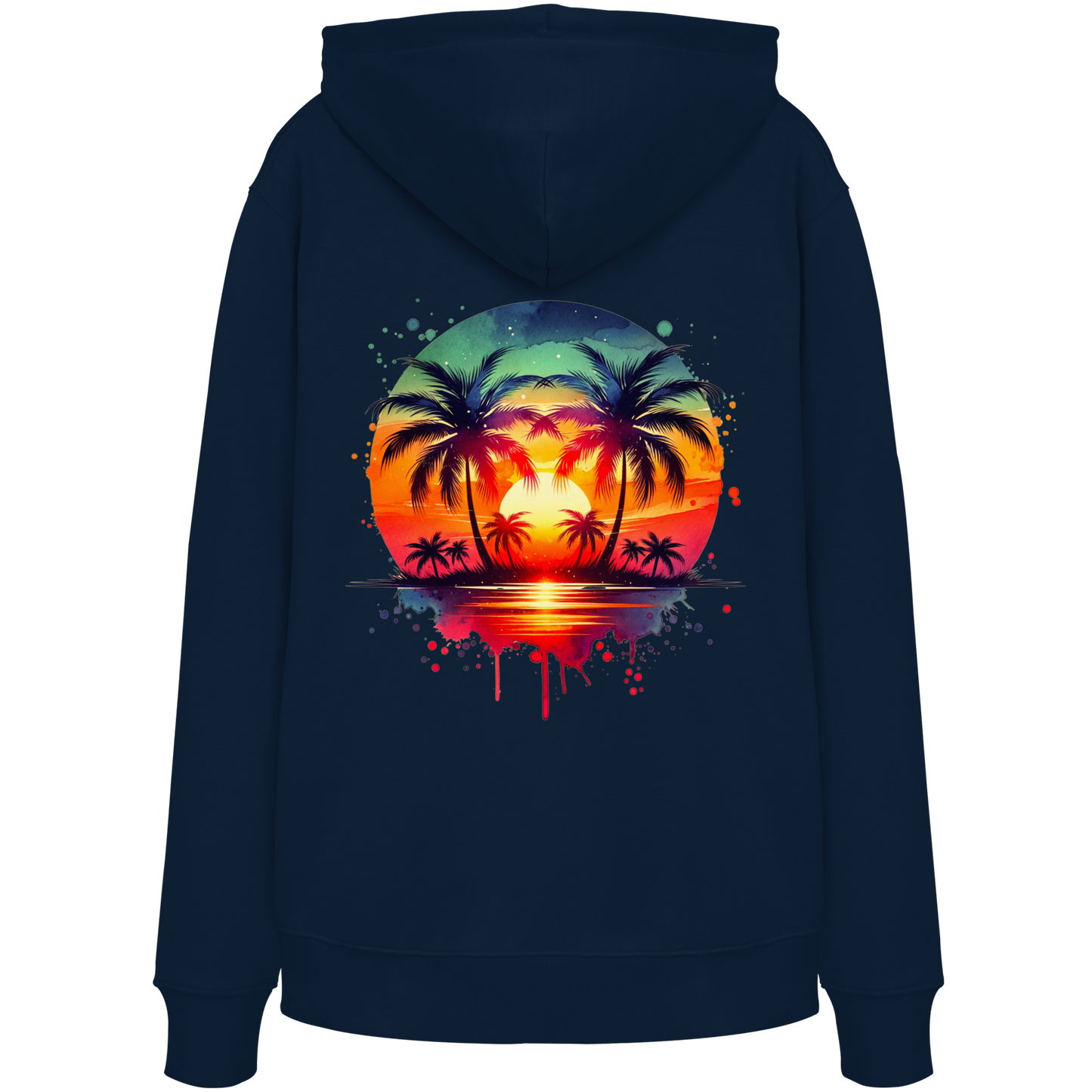 Tropical Sunset - Organic Hoodie