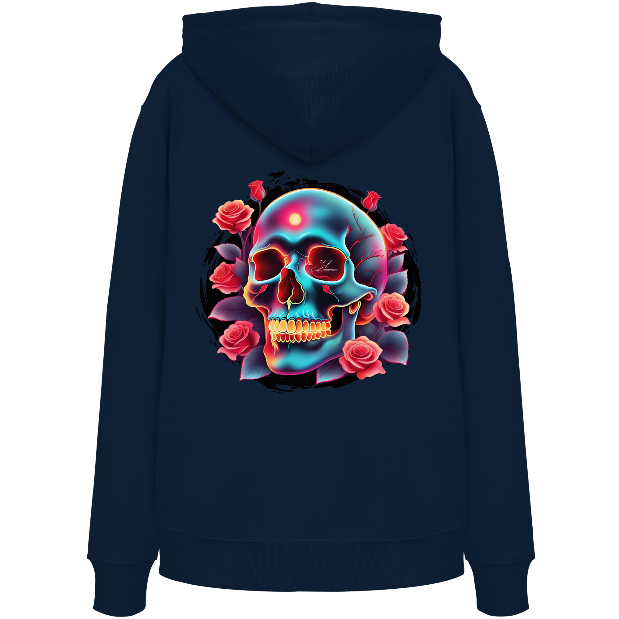 Glow Skull - Organic Hoodie