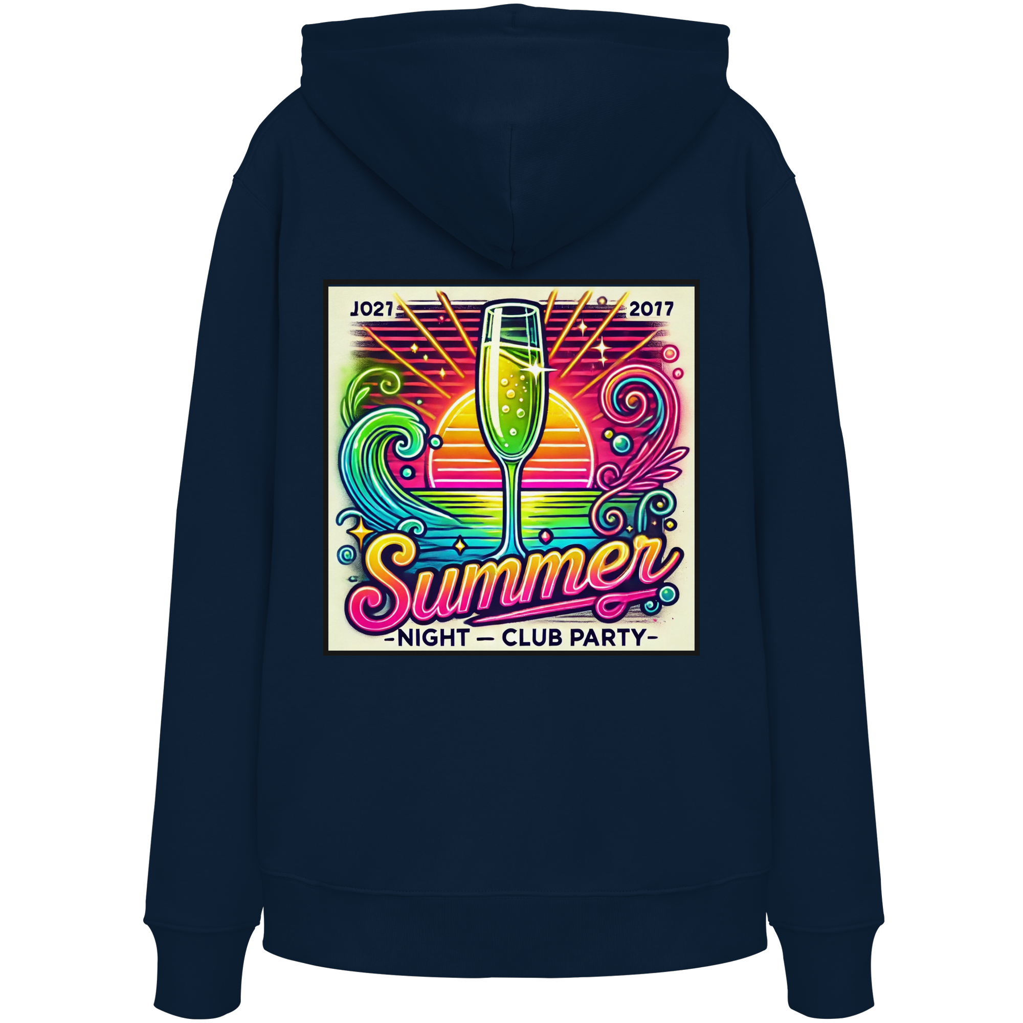 Summer Party Vibes - Organic Hoodie