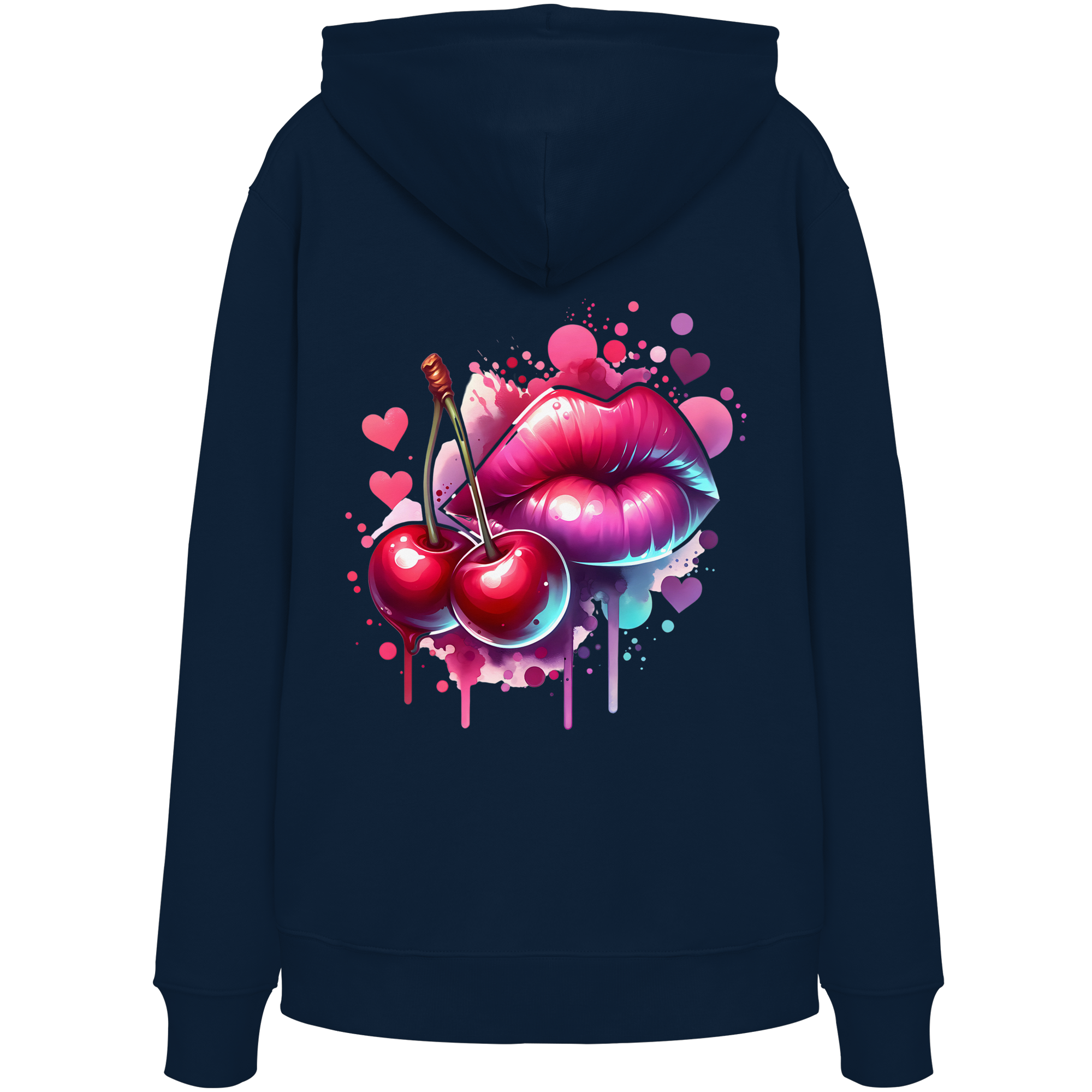 Cherry Kisses - Organic Hoodie