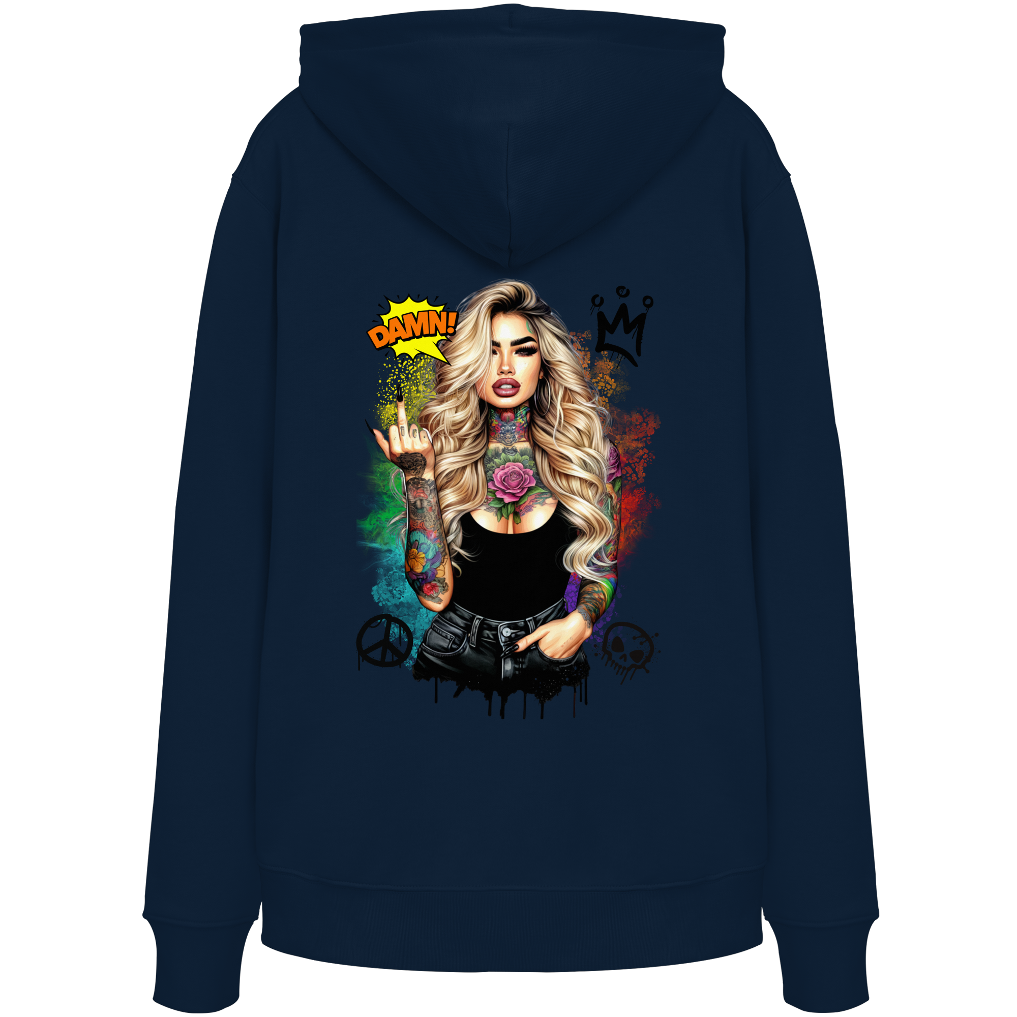 Ink Queen - Organic Hoodie