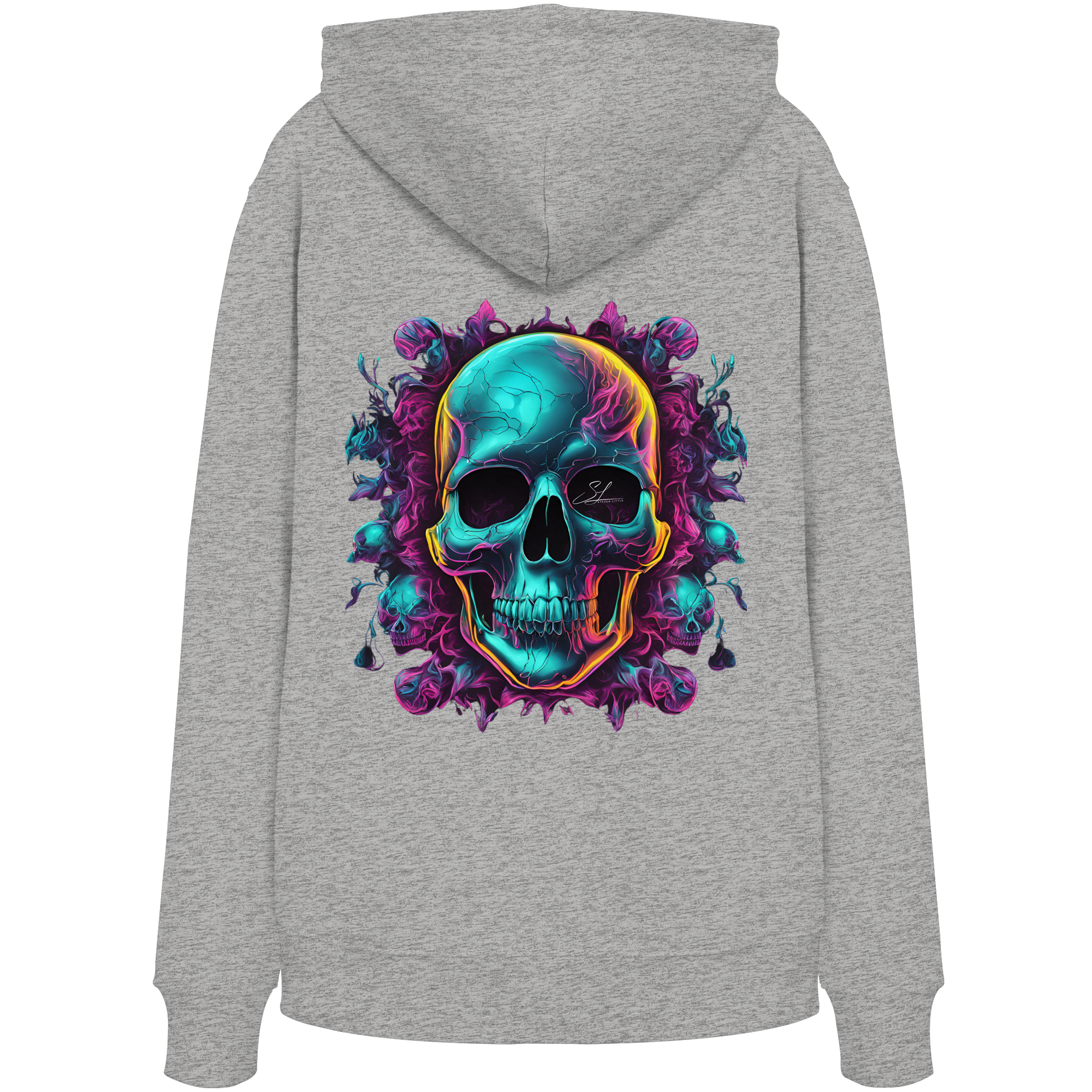 Galactic Skull - Organic Hoodie