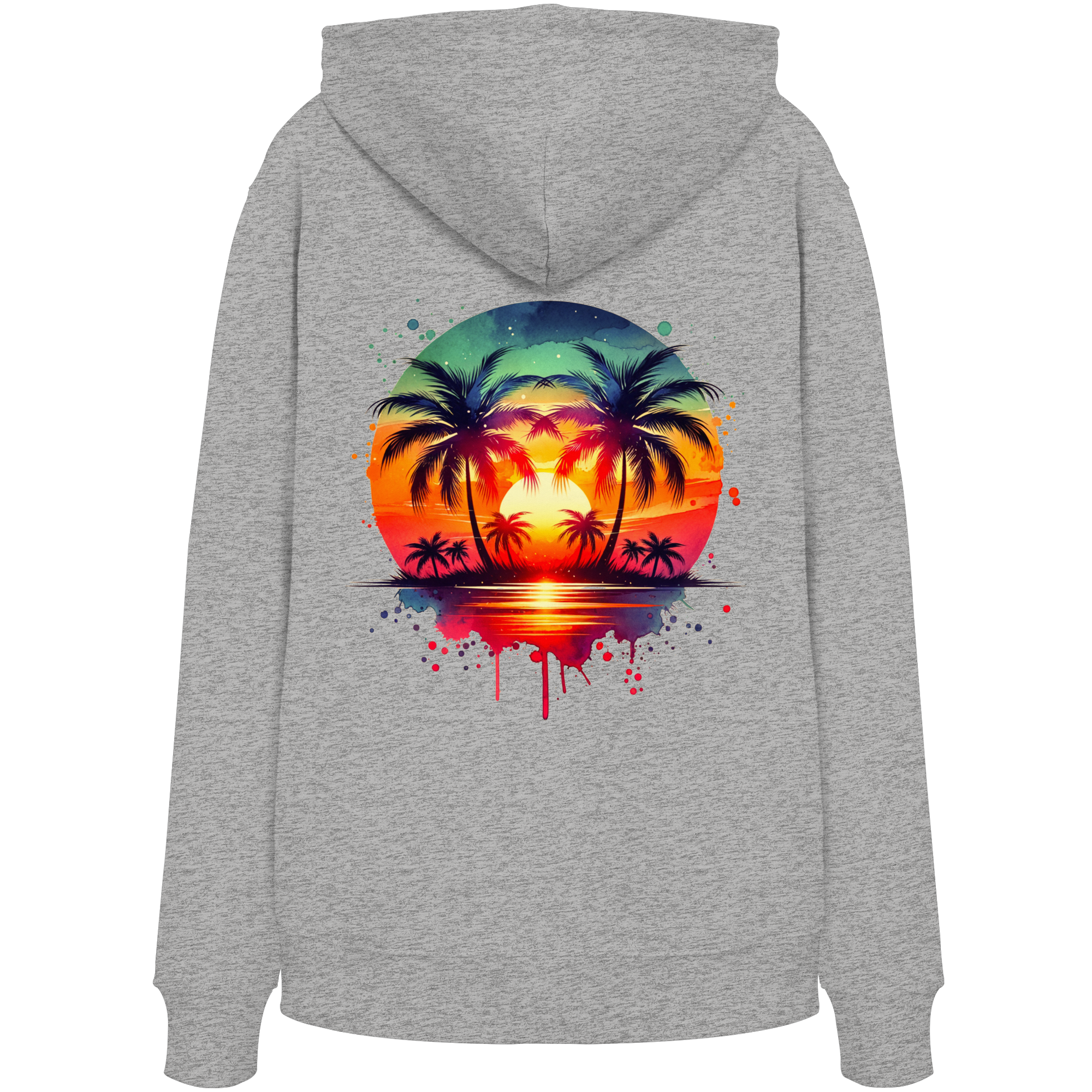 Tropical Sunset - Organic Hoodie