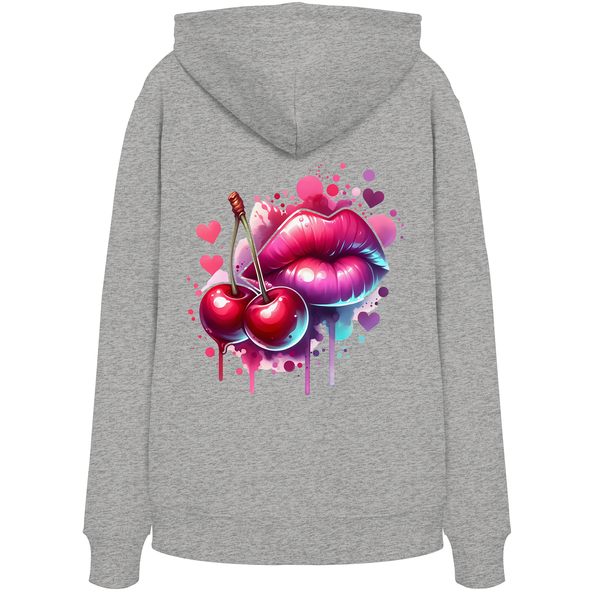 Cherry Kisses - Organic Hoodie