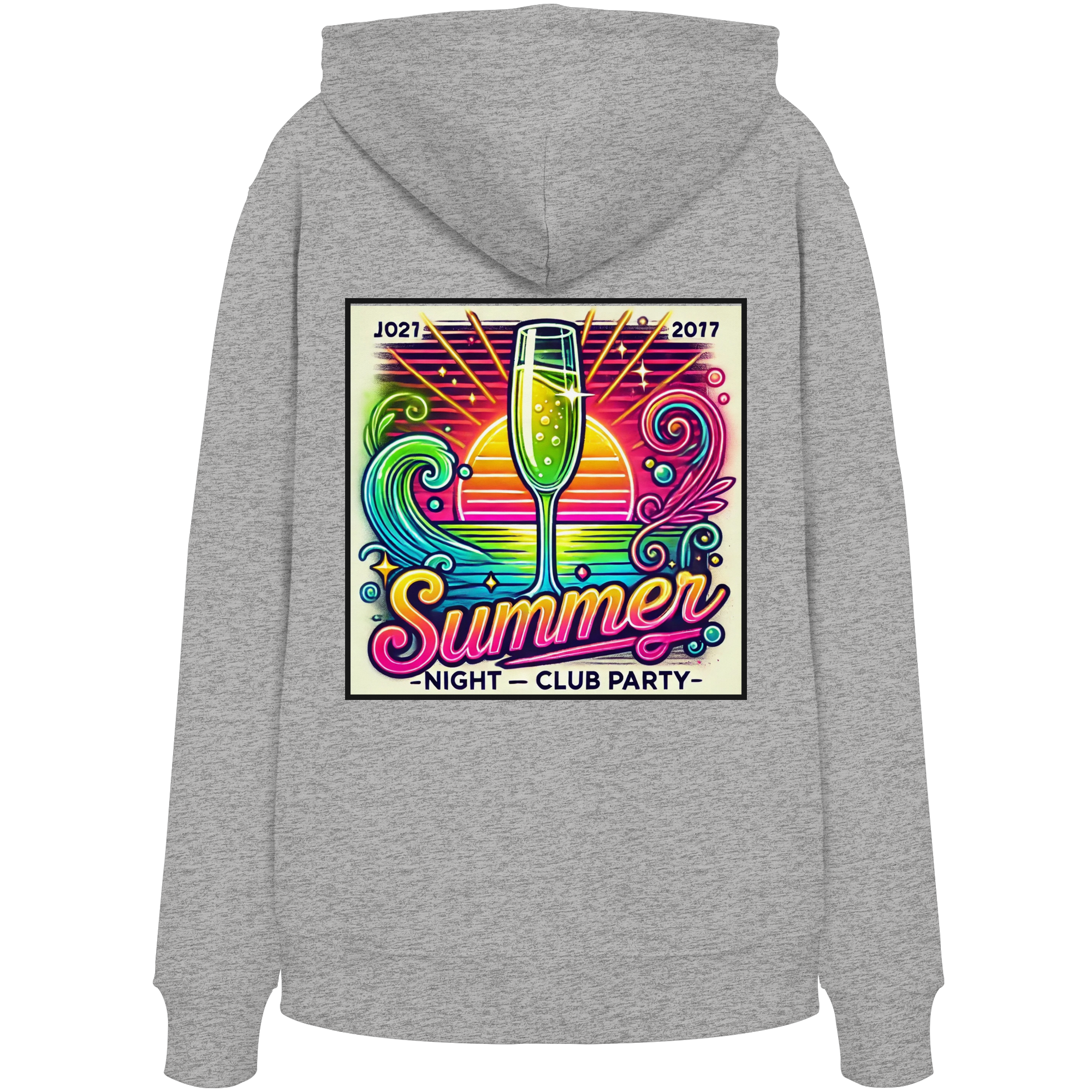 Summer Party Vibes - Organic Hoodie