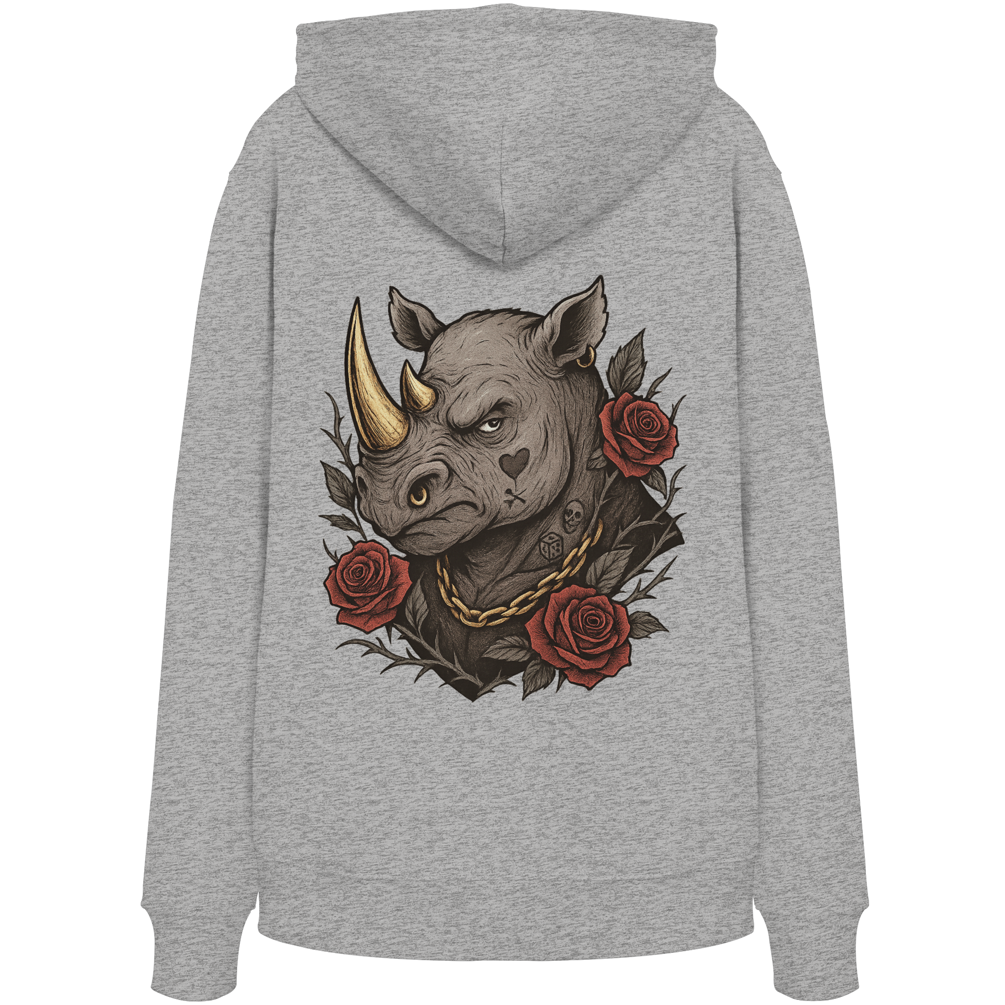 Inked Rhino - Organic Hoodie