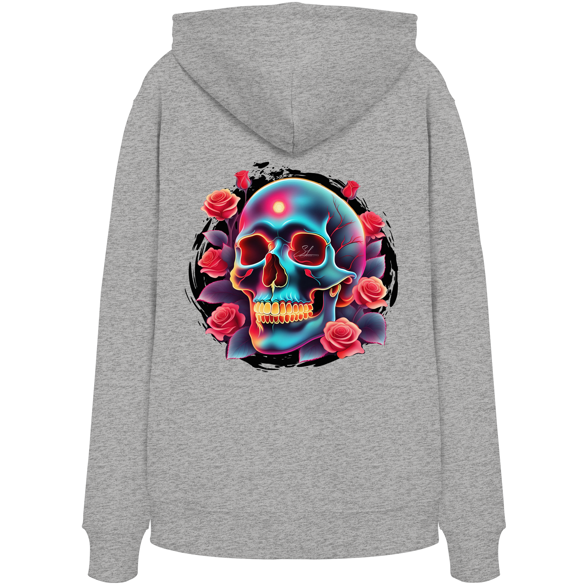 Glow Skull - Organic Hoodie