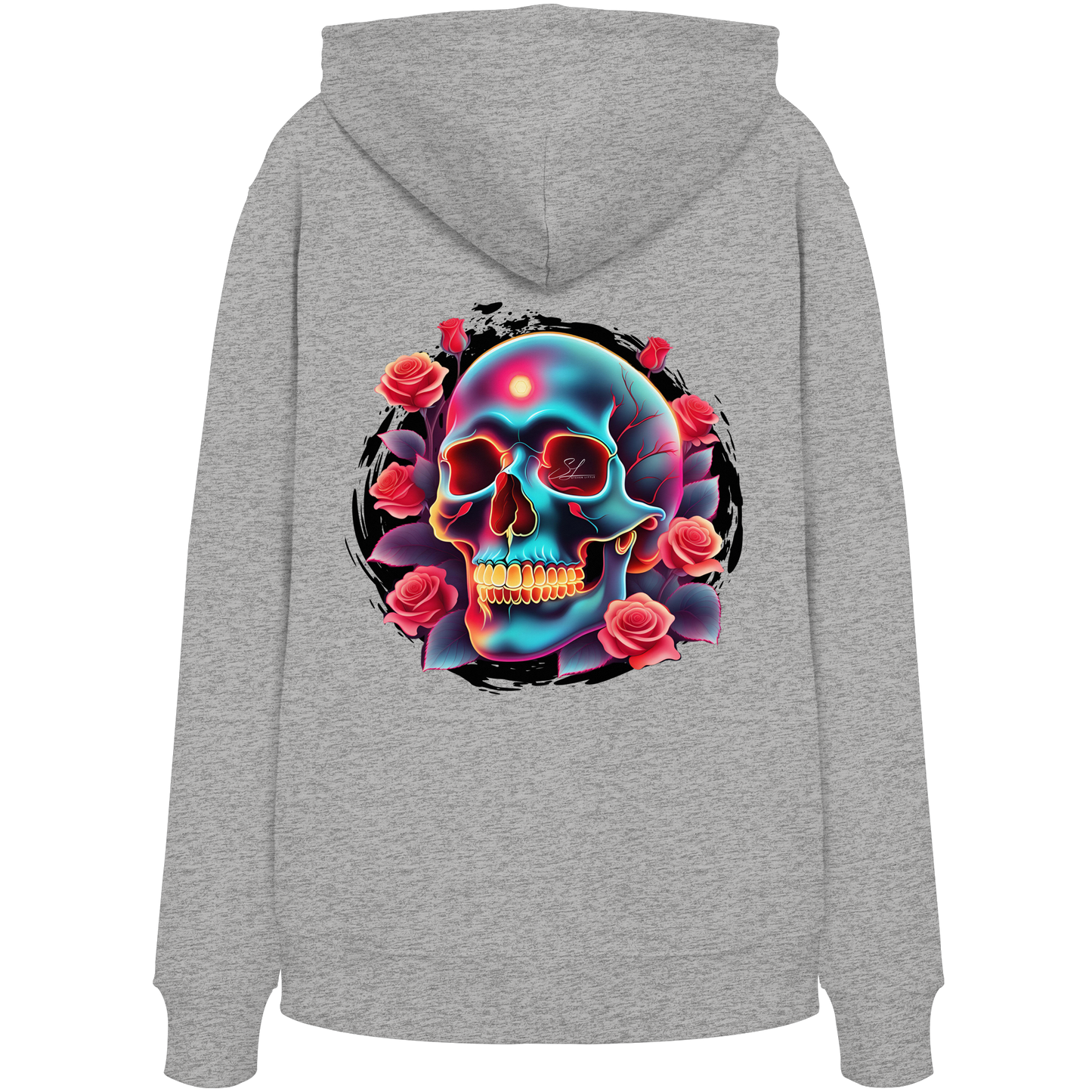 Glow Skull - Organic Hoodie
