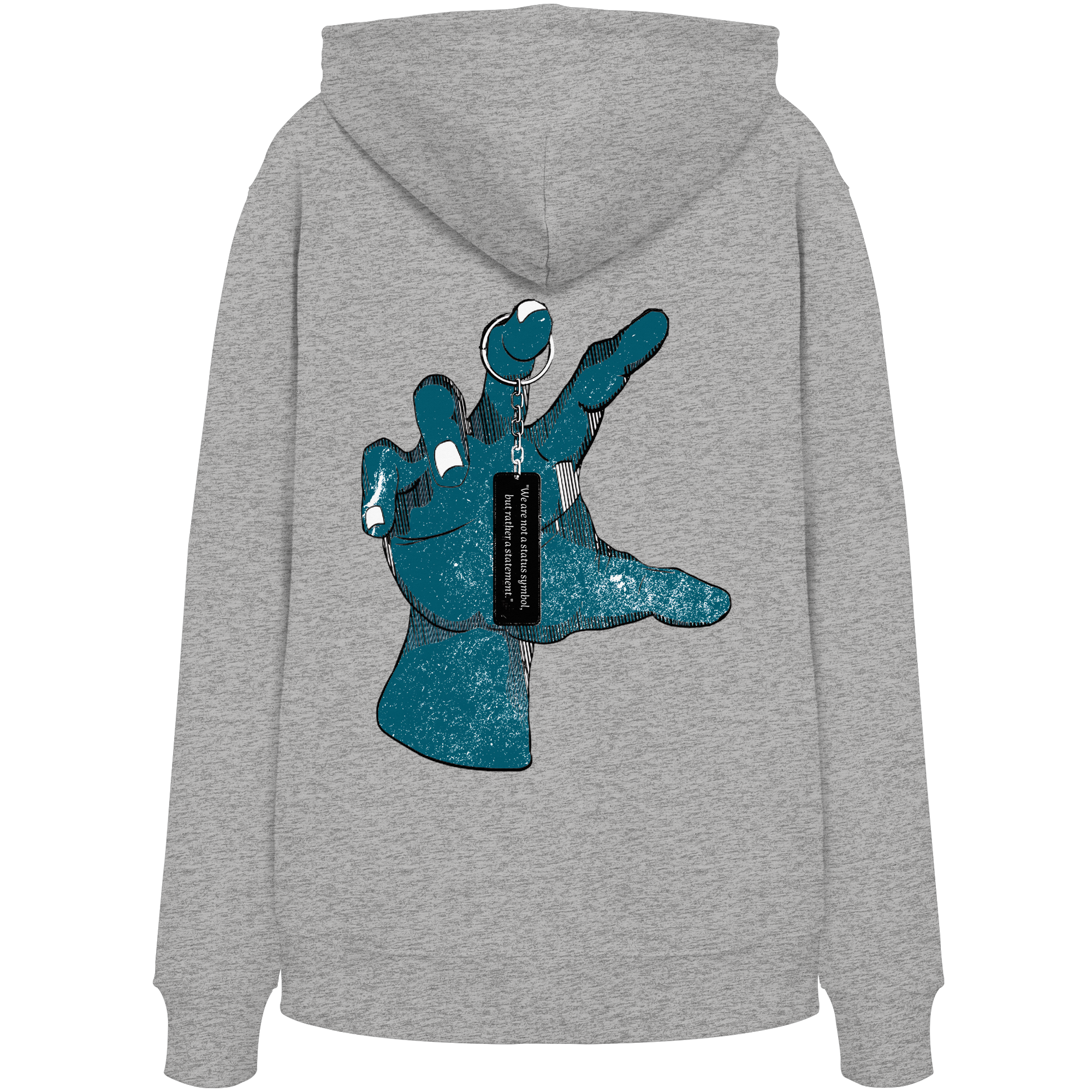 Sweat à capuche bio Statement Hand