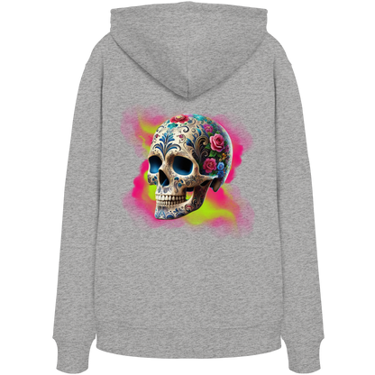 Floral Skull - Organic Hoodie