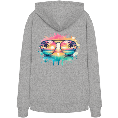Tropical Sunset Glasses - Organic Hoodie