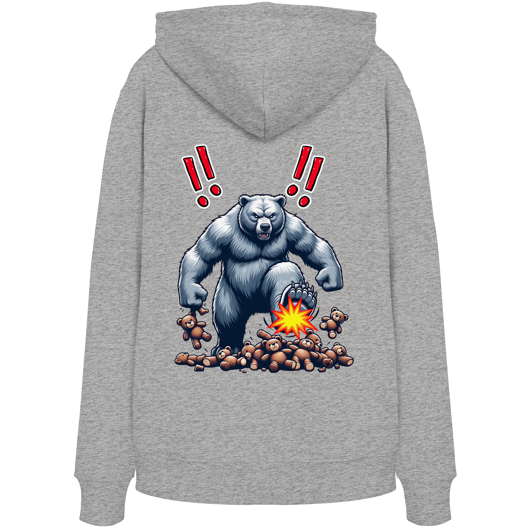 Teddy Terror - Organic Hoodie