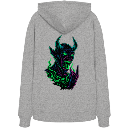 Neon Hellfire - Organic Hoodie