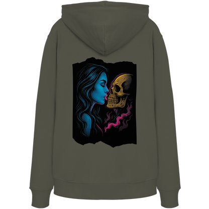Kissing Skull - Organic Hoodie