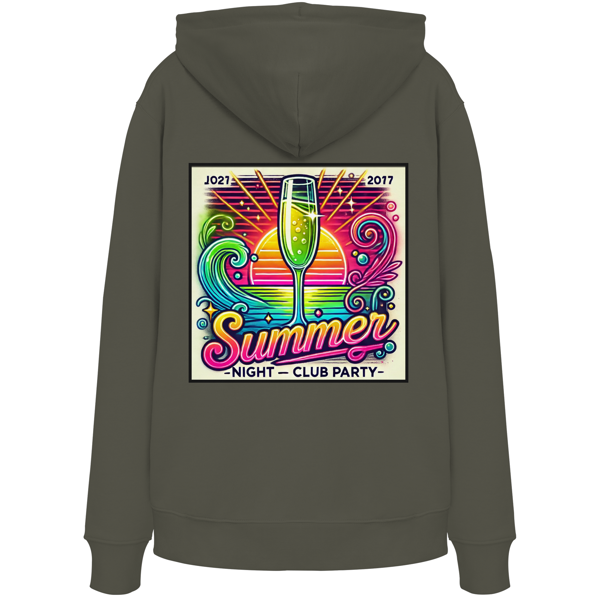 Summer Party Vibes - Organic Hoodie