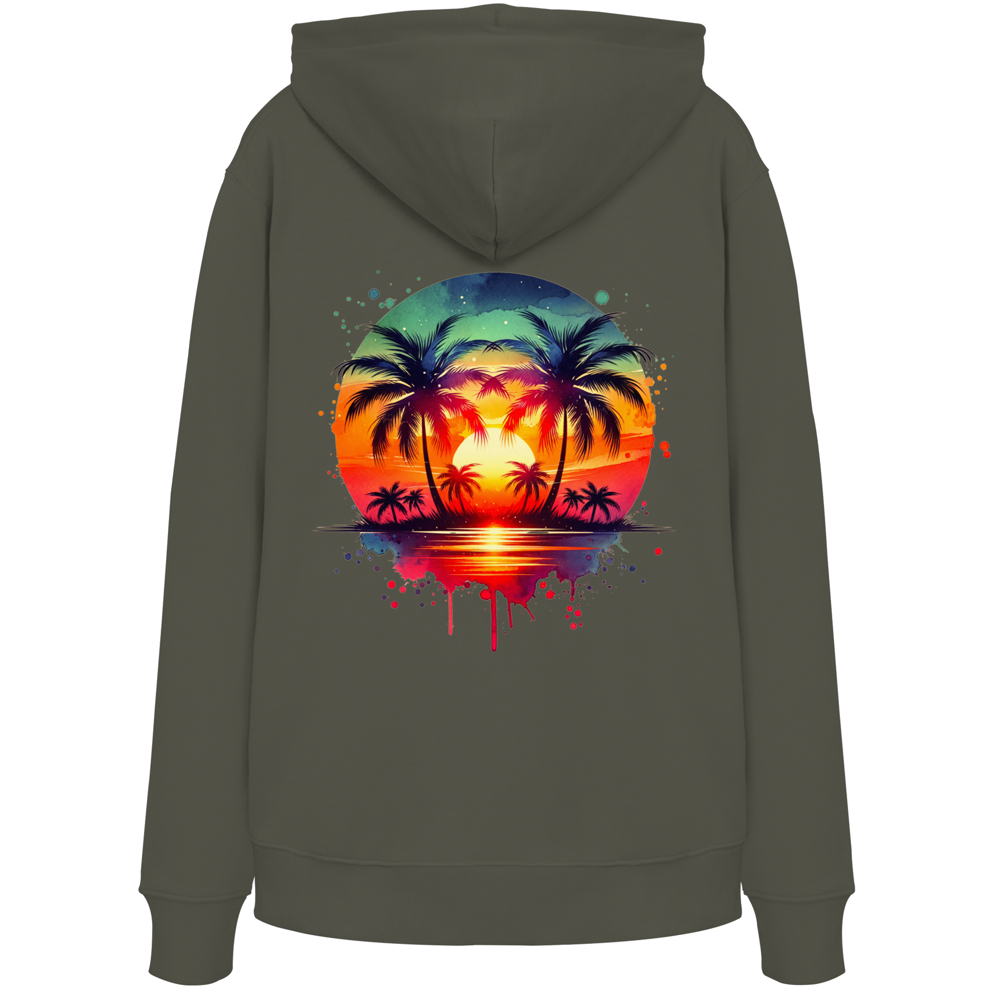 Tropical Sunset - Organic Hoodie