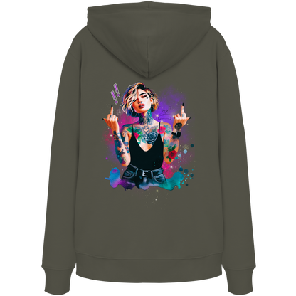 Rebel Rose - Organic Hoodie