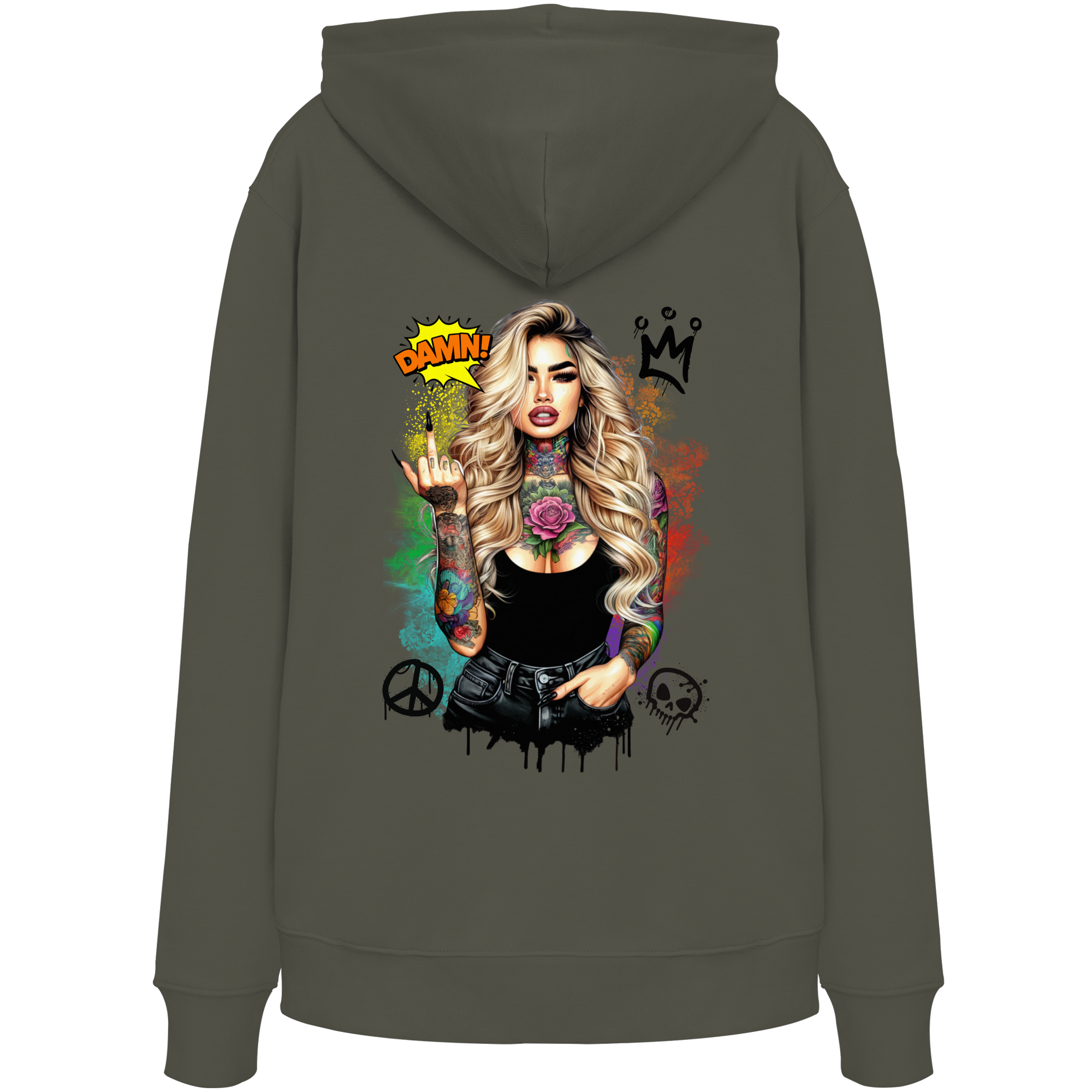 Ink Queen - Organic Hoodie