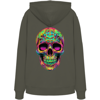 Psychedelic Skull - Organic Hoodie