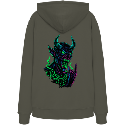 Neon Hellfire - Organic Hoodie