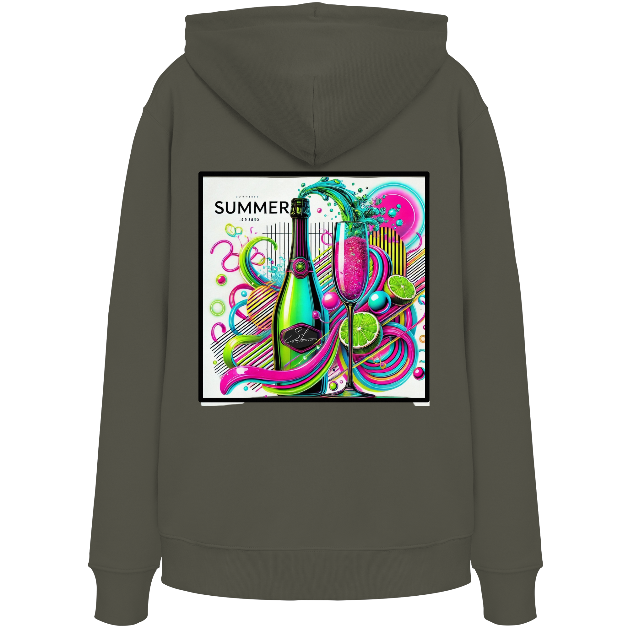 Neon Fresh - Organic Hoodie