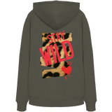 Restez sauvage - Sweat à capuche bio