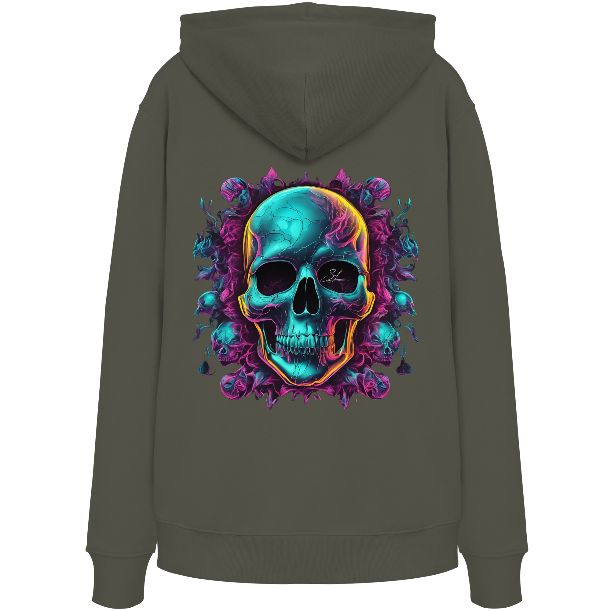 Galactic Skull - Organic Hoodie