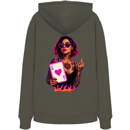 Queen of Hearts - Organic Hoodie