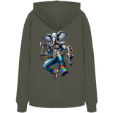 Elephant Warrior - Sweat à capuche bio