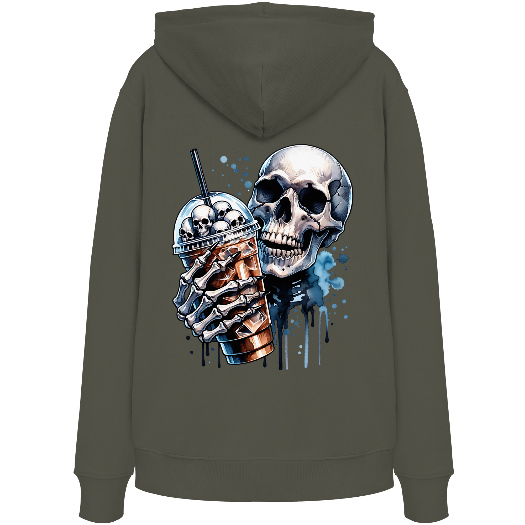 Chill Skull - Organic Hoodie