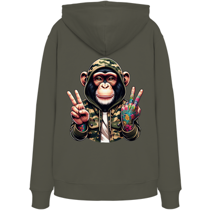 Jungle Ink Monkey - Organic Hoodie