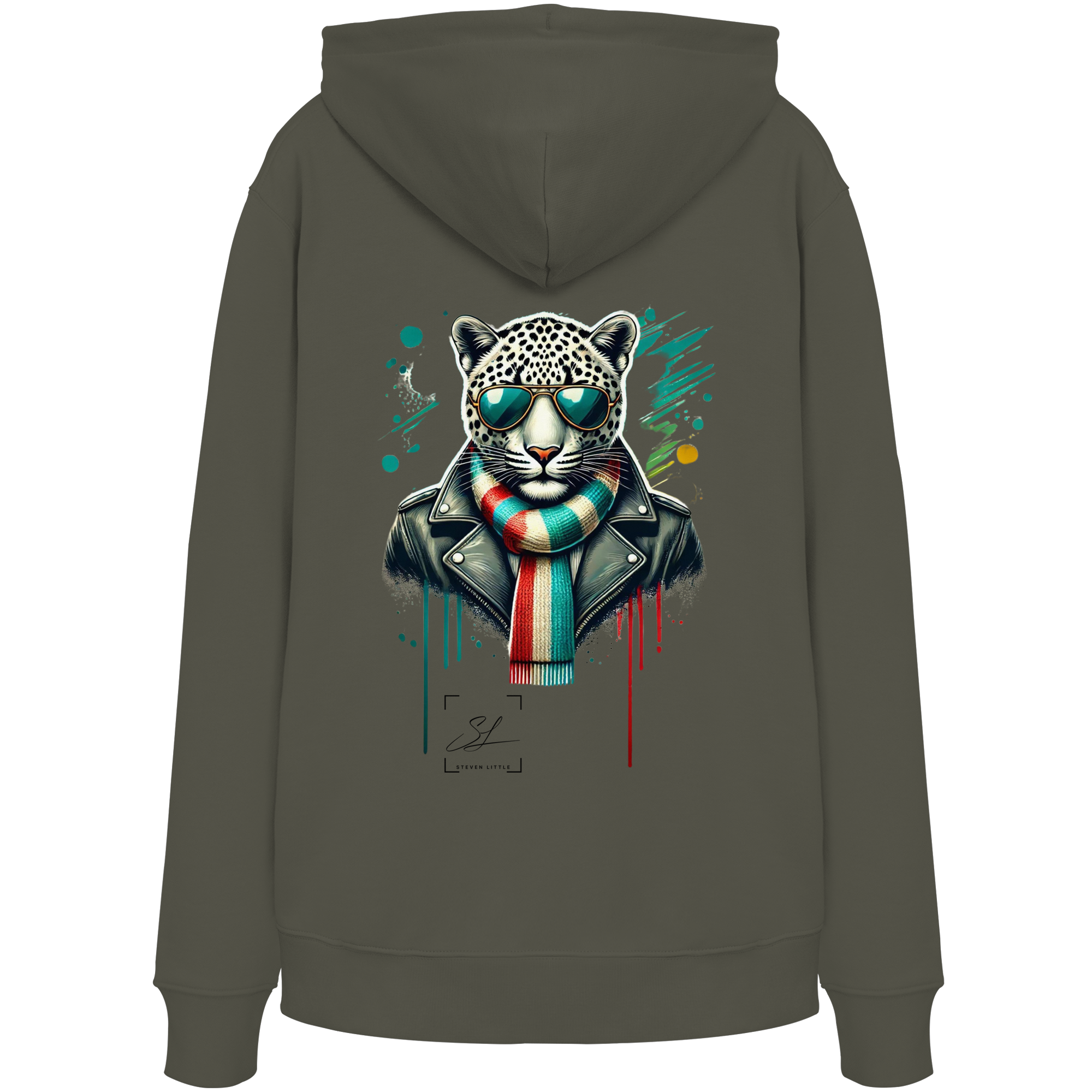 Urban Leopard - Organic Hoodie