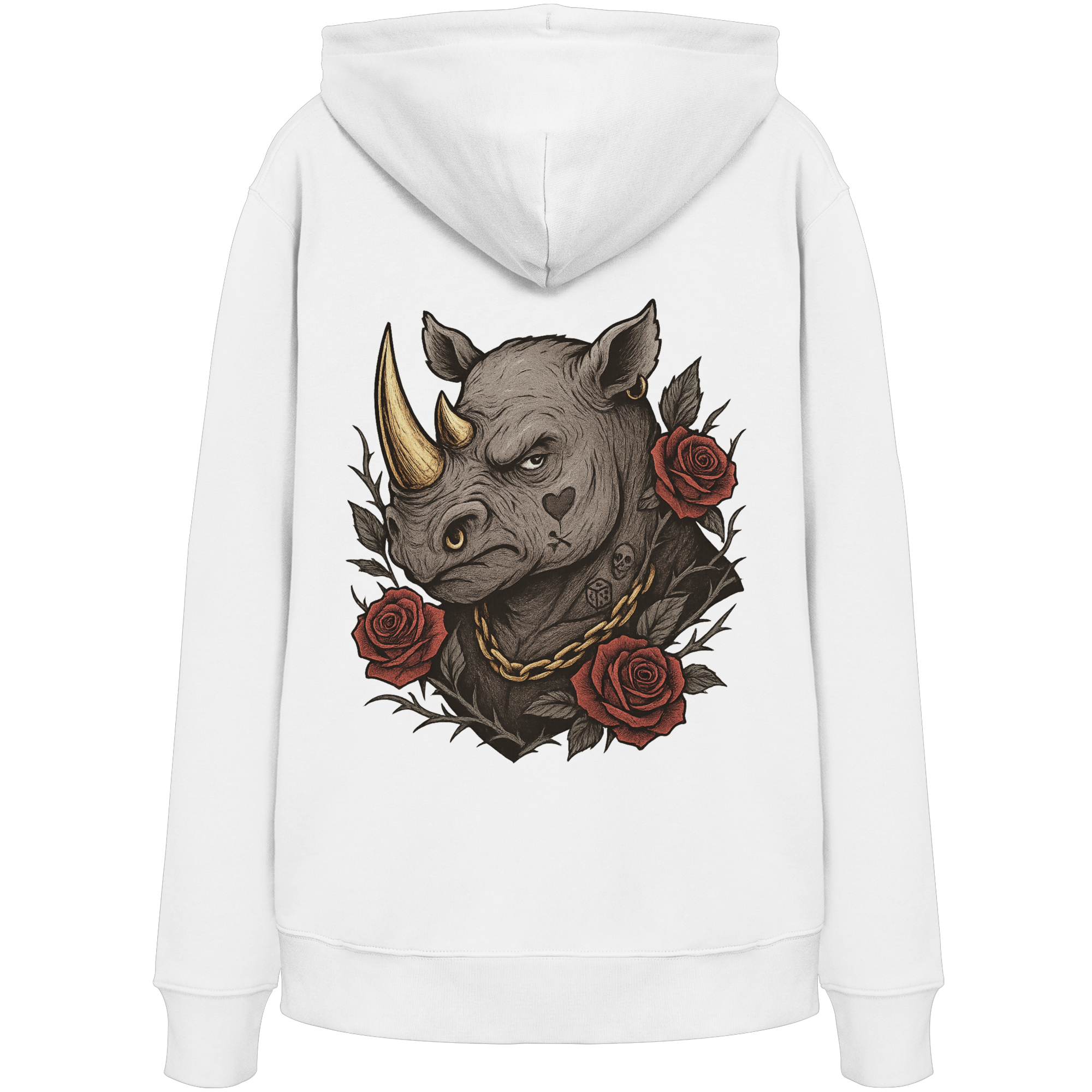 Inked Rhino - Organic Hoodie