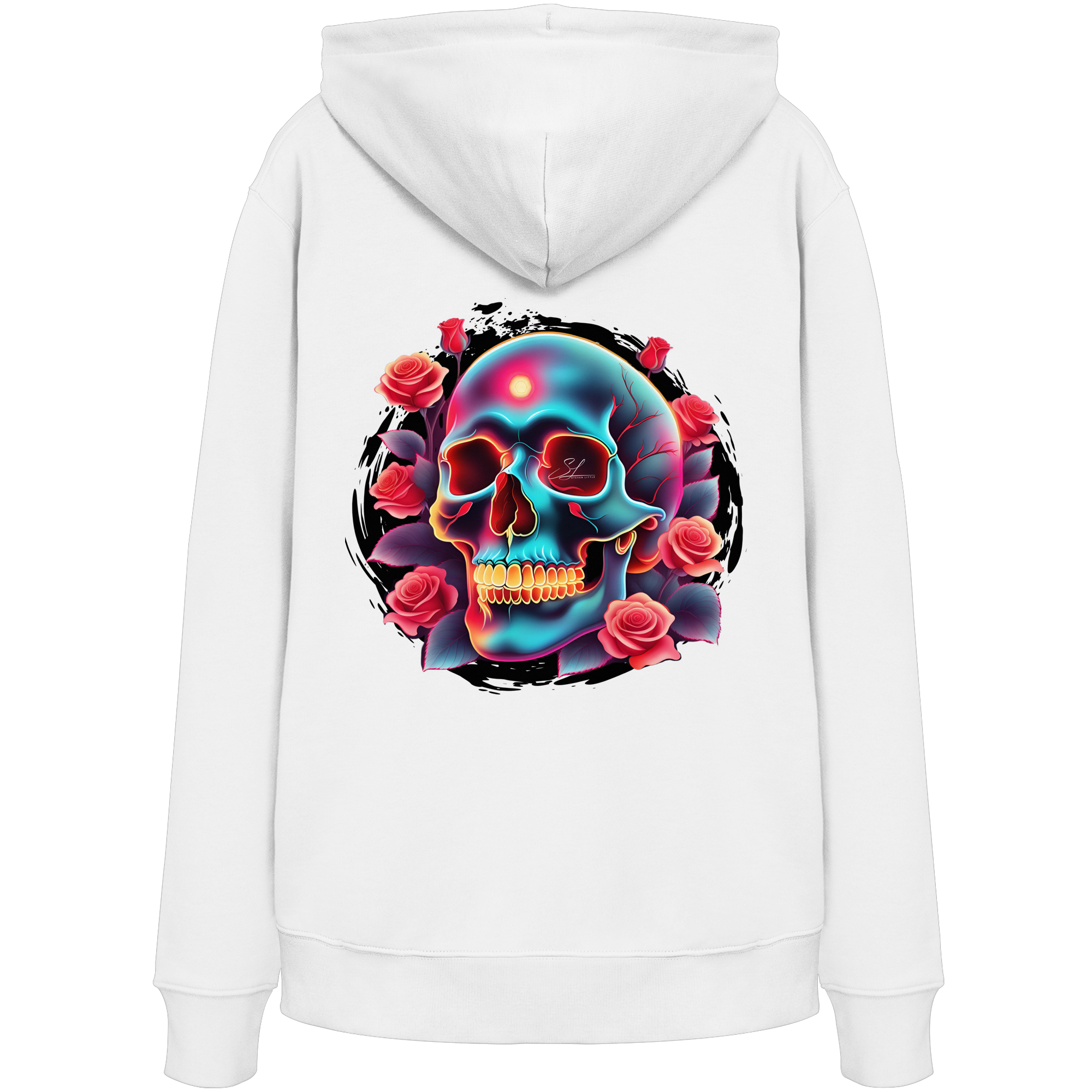 Glow Skull - Organic Hoodie