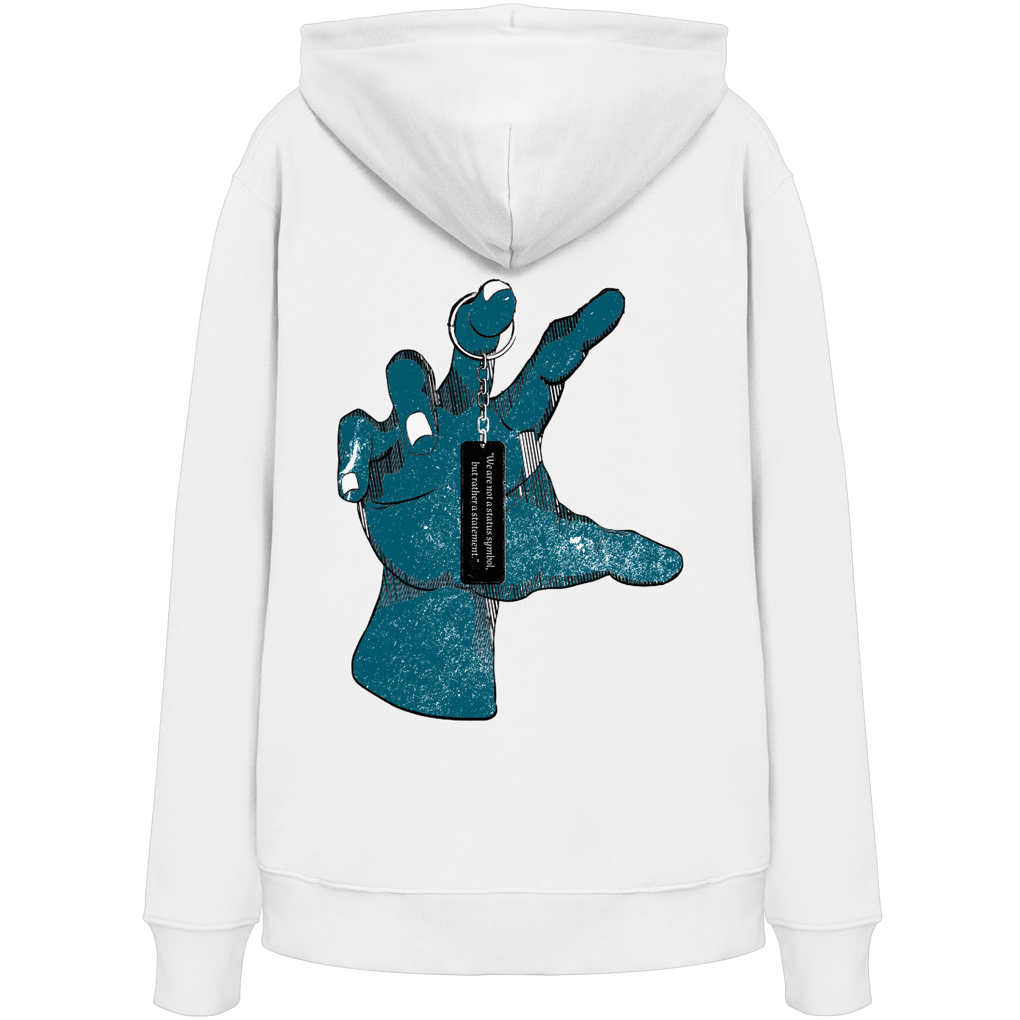 Sweat à capuche bio Statement Hand