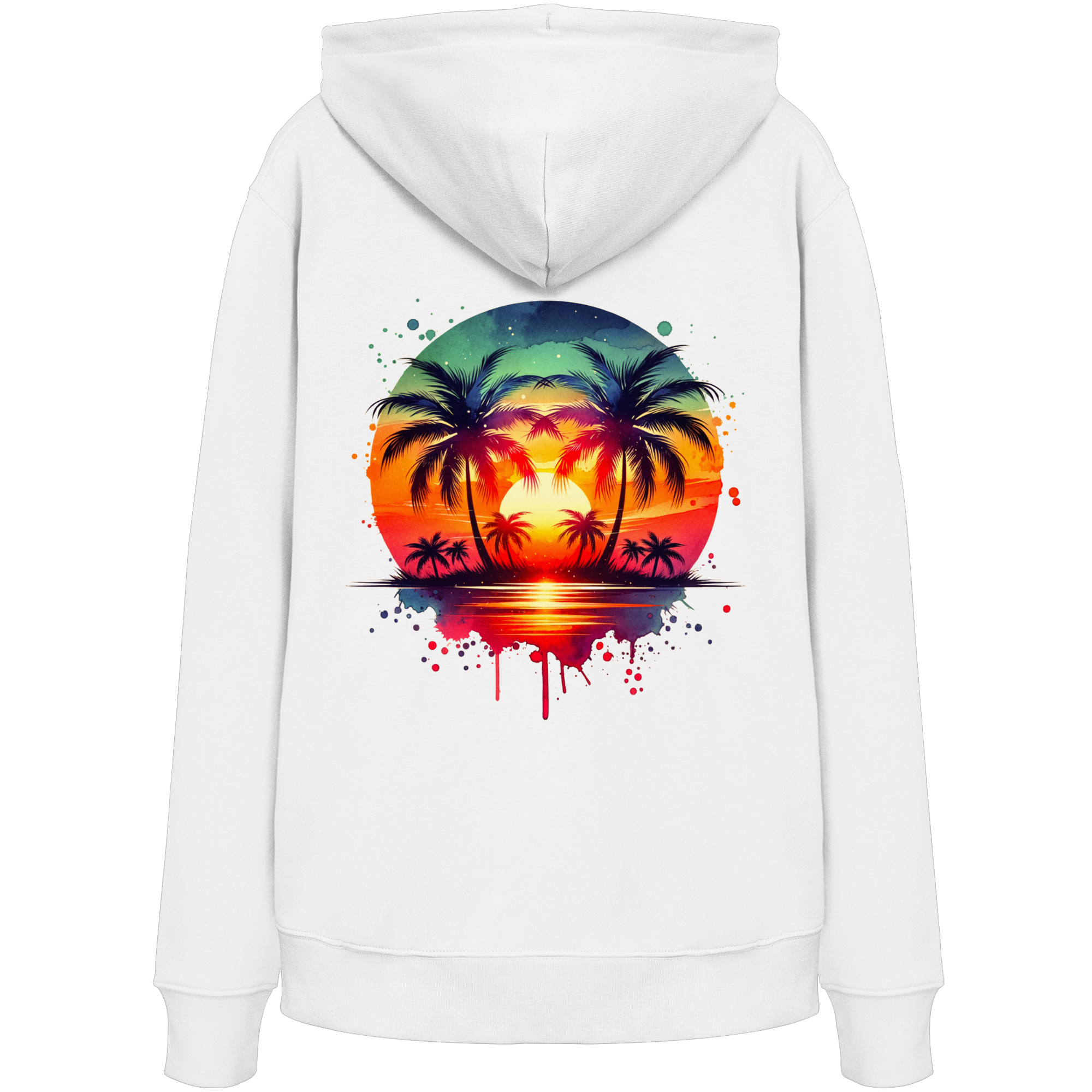 Tropical Sunset - Organic Hoodie