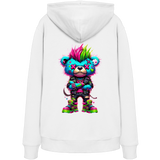 Punk Neon Teddy - Organic Hoodie