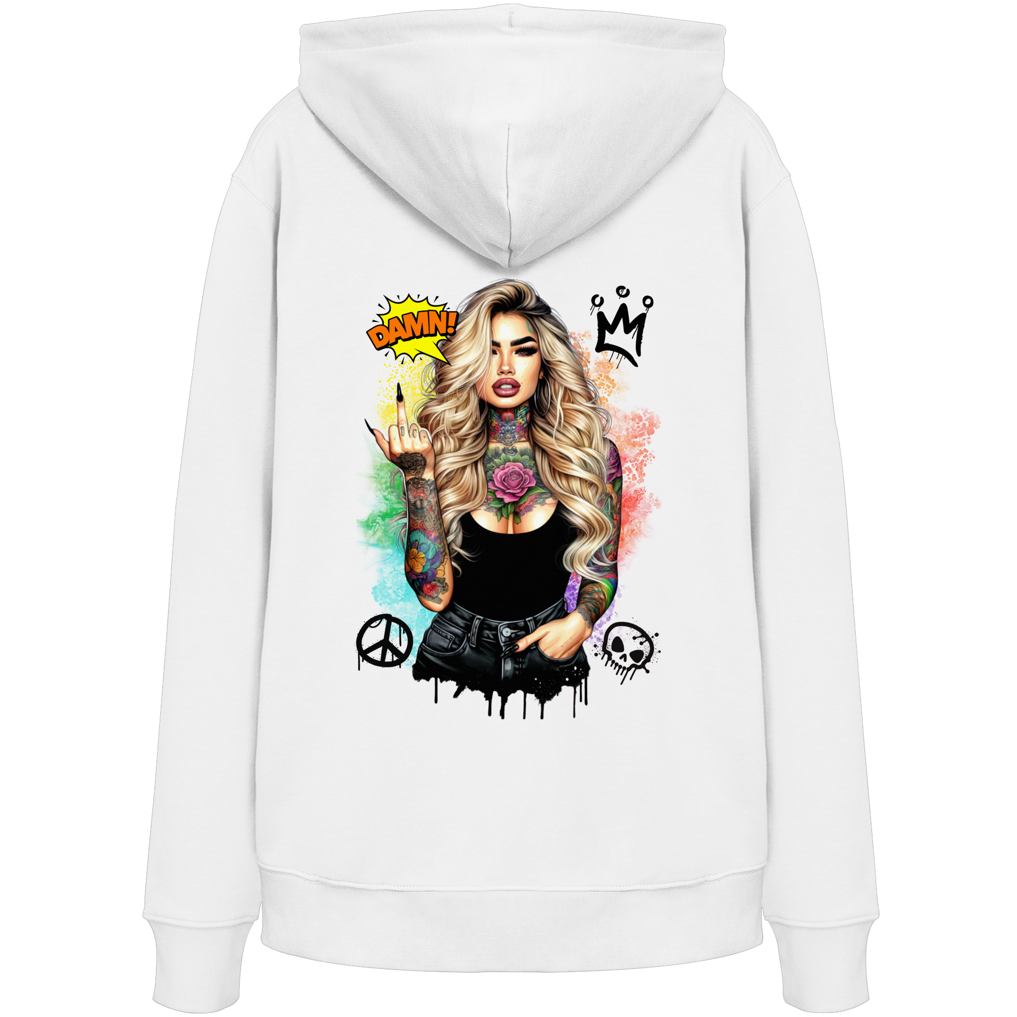 Ink Queen - Organic Hoodie