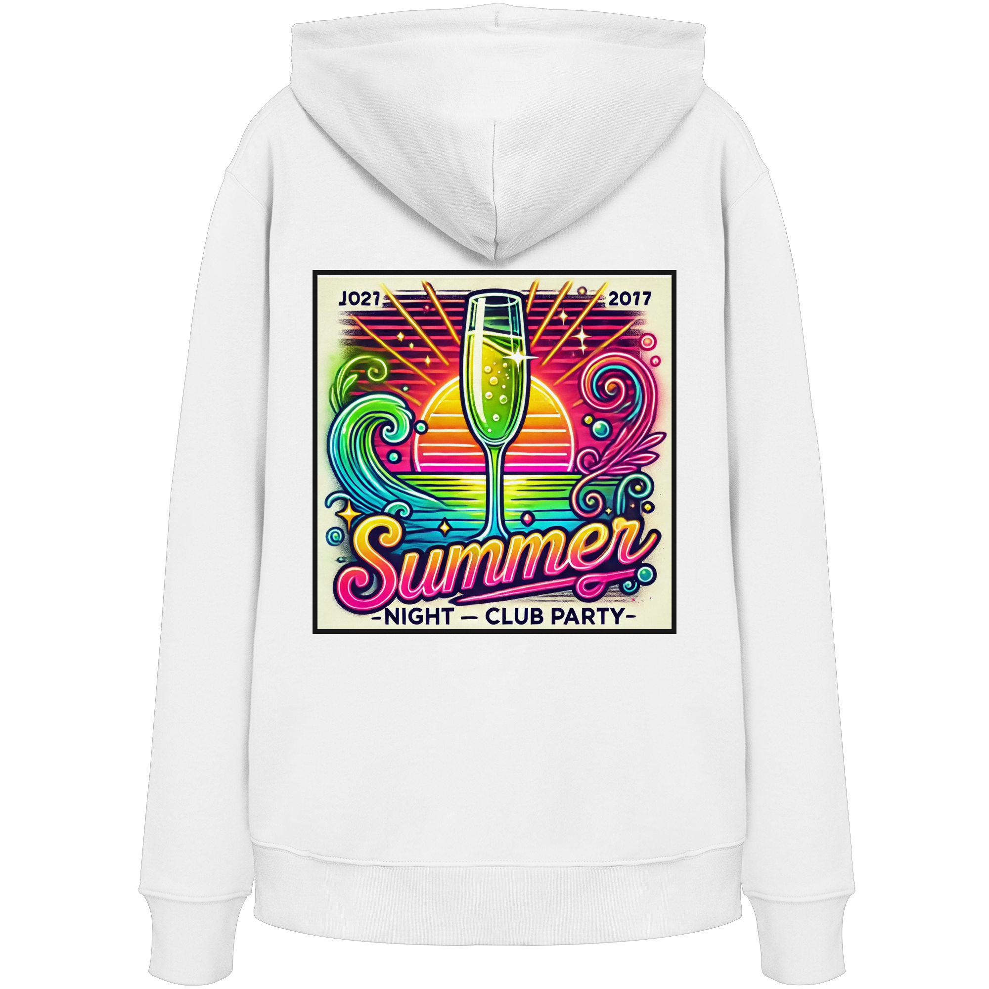 Summer Party Vibes - Organic Hoodie