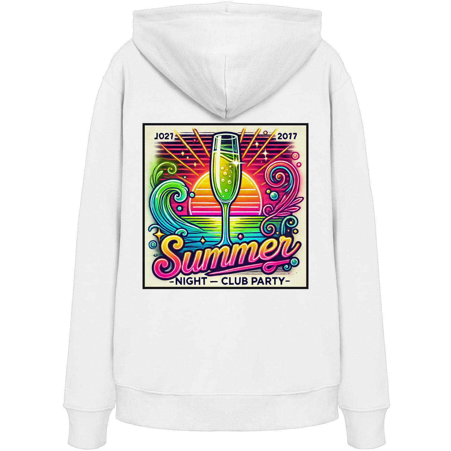 Summer Party Vibes - Organic Hoodie