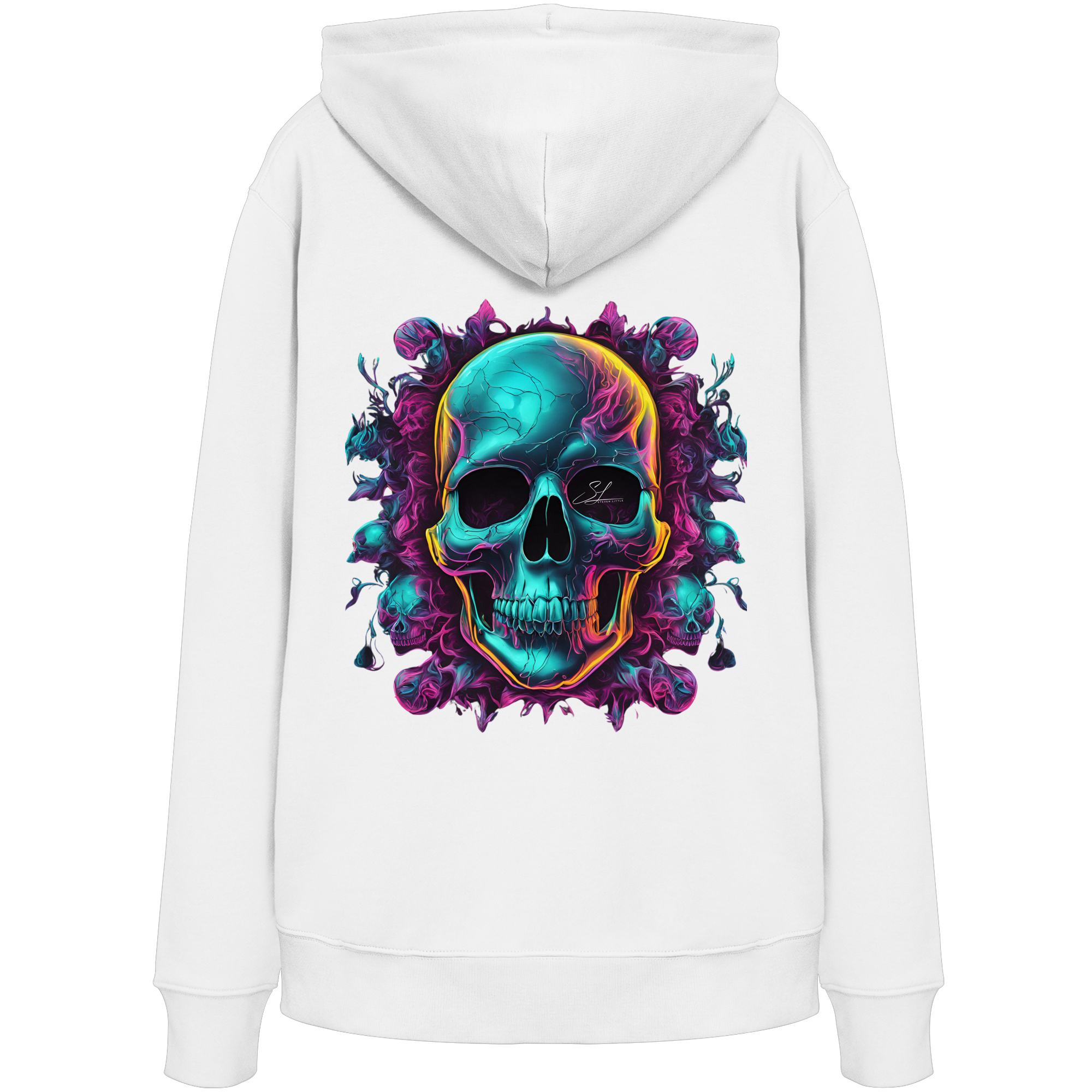 Galactic Skull - Organic Hoodie